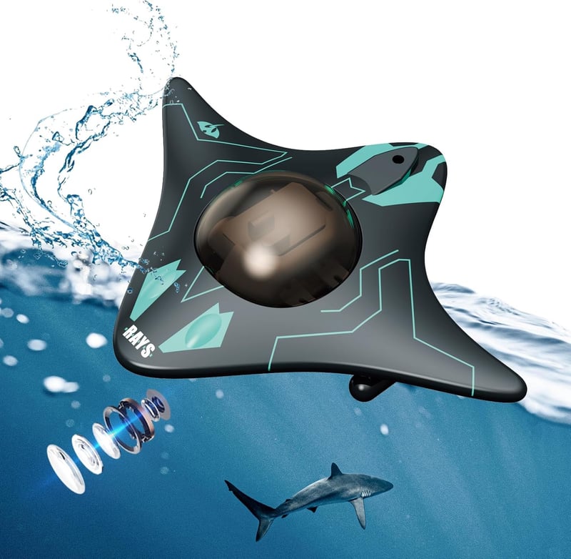15 Rc Submarine With Camera And Torpedoes