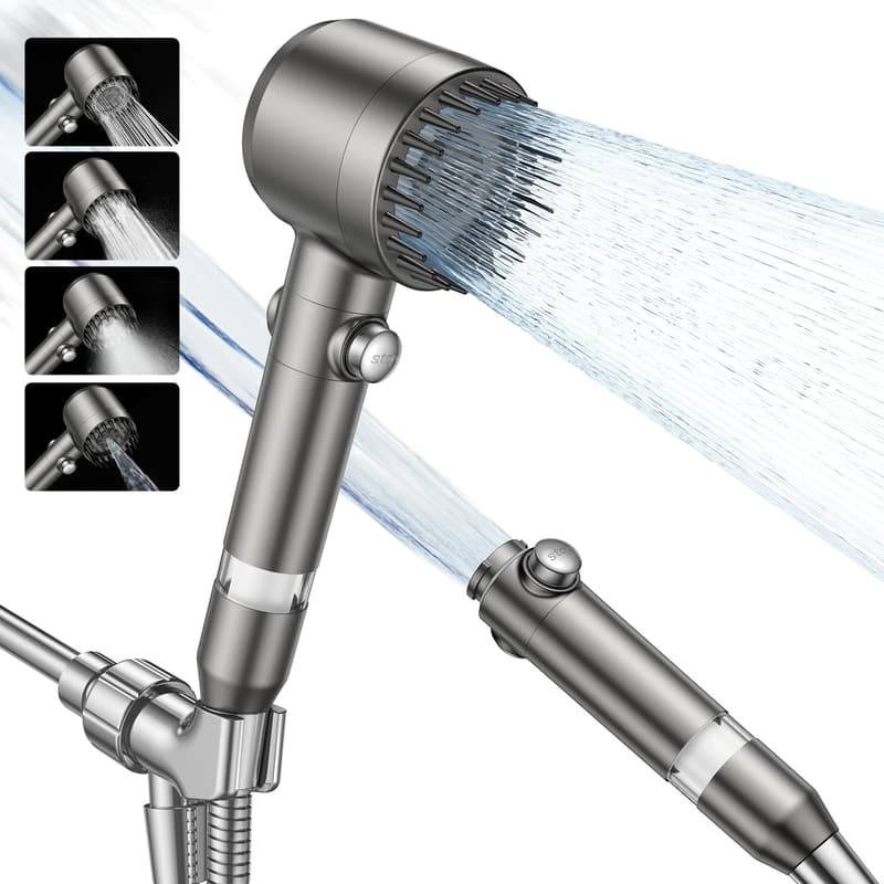 15 ShoWer Head With Led Lights And Speaker