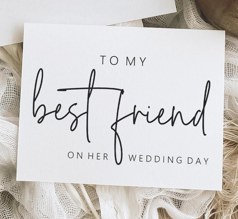 15 Sentimental Gifts For Best Friends Wedding[We Studied 32]