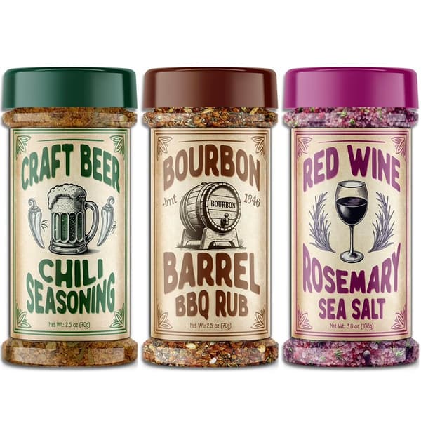 15 Smoker Spices And Rubs Gift Set[我們學習 35]