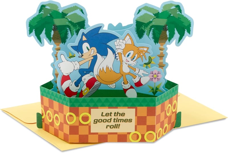 15 Sonic The Hedgehog Gift Wrapping Paper