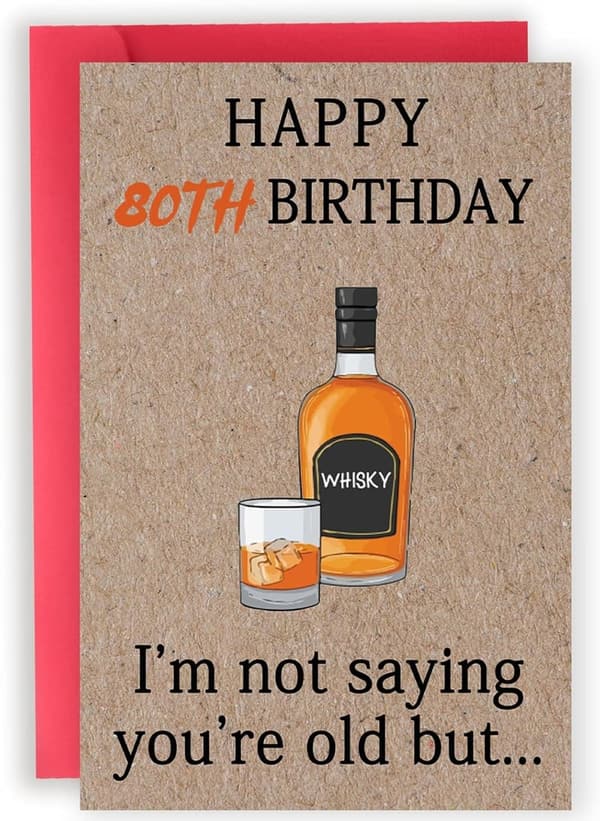 15 Birthday Present 80 Year Old Man[We Studied 36]