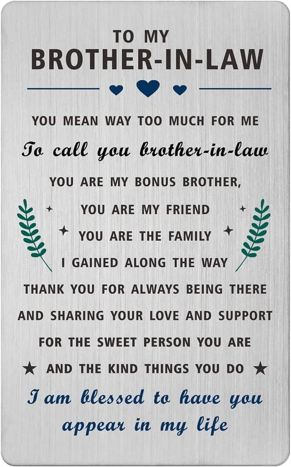15 Christmas Gifts For Brother In Laws[We Studied 43]
