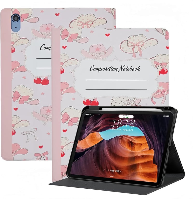 15 Composition Notebook Ipad Case 10th Generation[We Studied 44]