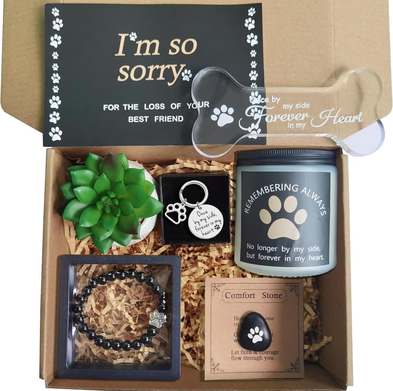 15 Loss Of A Dog Gift Basket