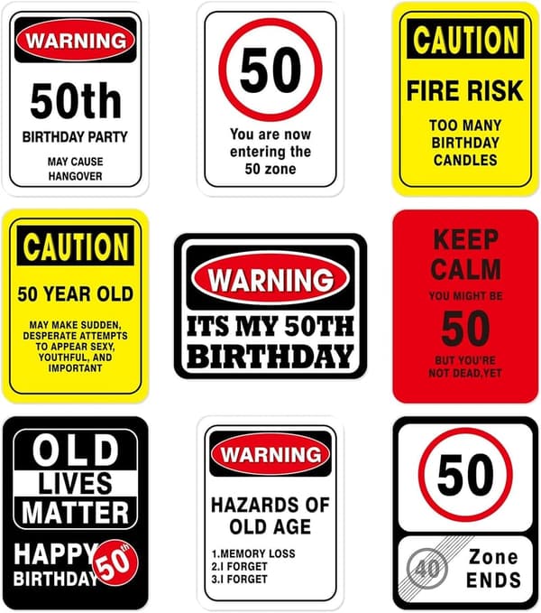 15 Funny Ideas For 50th Birthday Party[We Studied 40]