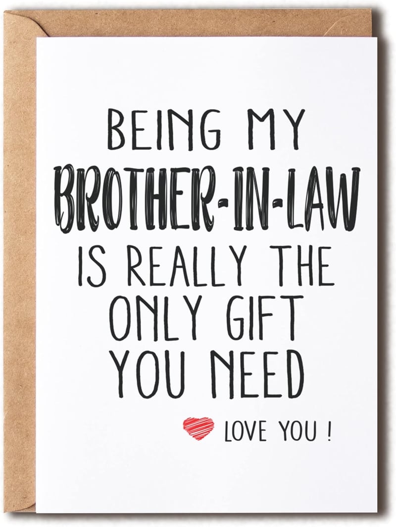 15 Funny Presents For Brother In Law[We Studied 33]