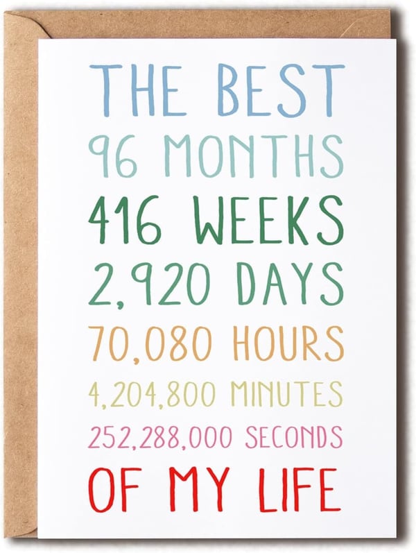 15 Best 8 Year Anniversary Gift For Her[We Studied 37]