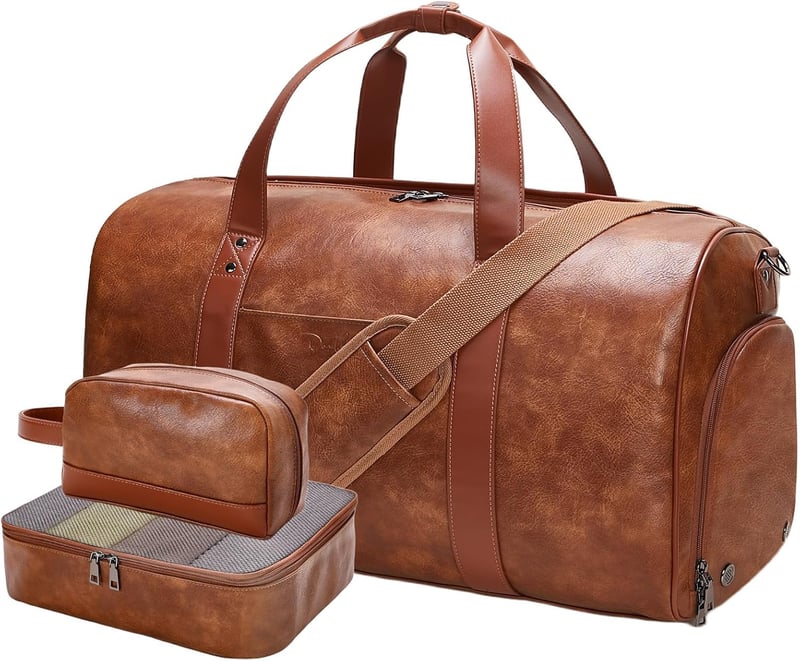 15 Best Leather Travel Bags For Men