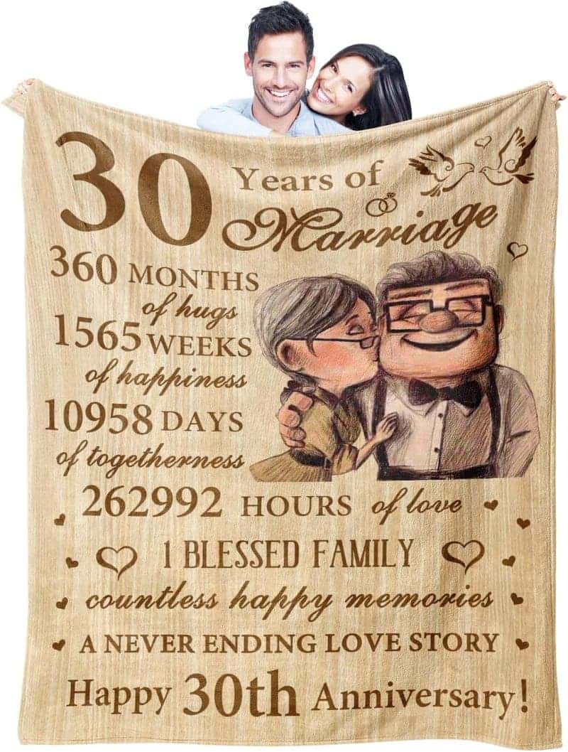10 Best 30 Year Anniversary Gifts