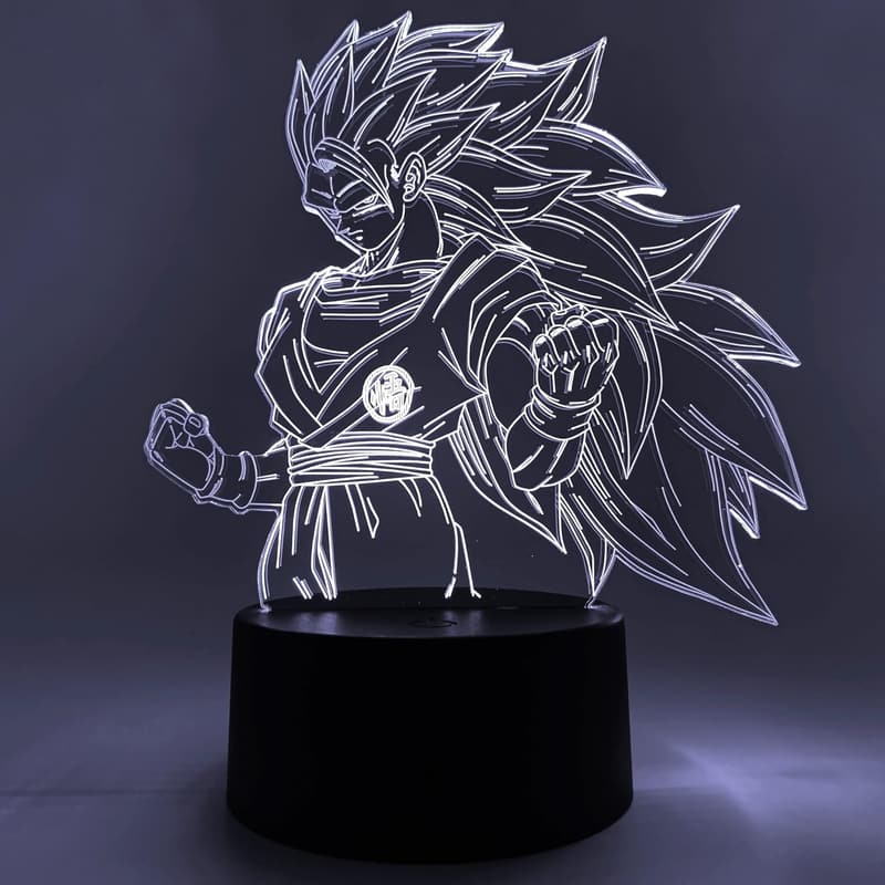 15 Dragon Ball Z Goku Spirit Bomb Lamp