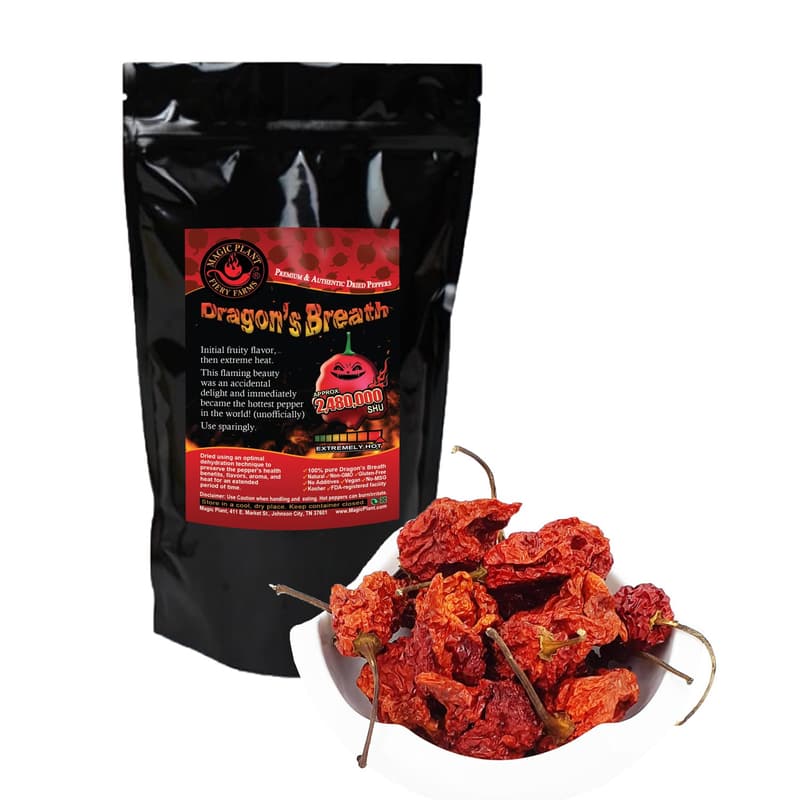 15 Dragon’s Breath Chili Pepper Plants For Sale[We Studied 39]