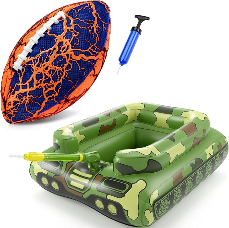 15 Inflatable Pool Tank With Water Cannon