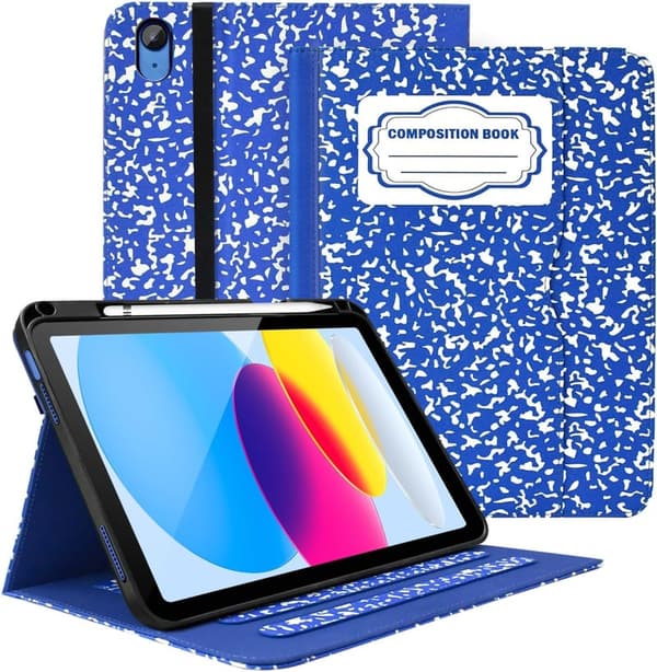 15 Ipad 10th Generation Composition Notebook Case