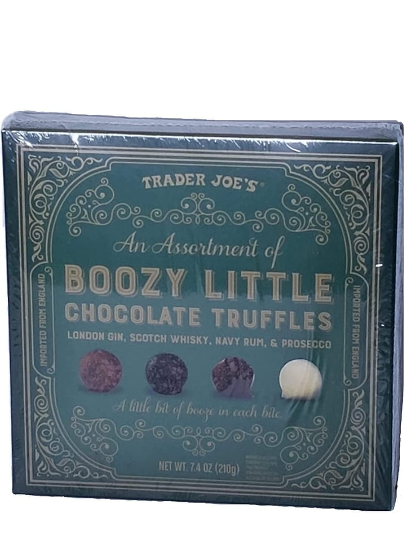15 Mini Chocolate Bottles Filled With Liquor