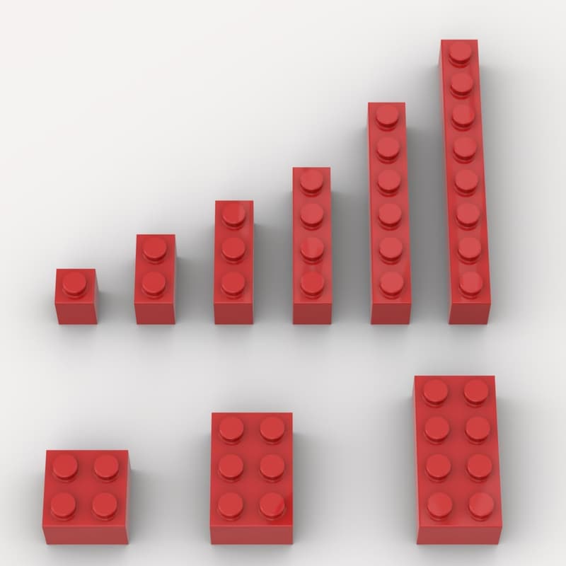 15 Lego Harry Potter Years 5-7 Red Bricks[We Studied 41]