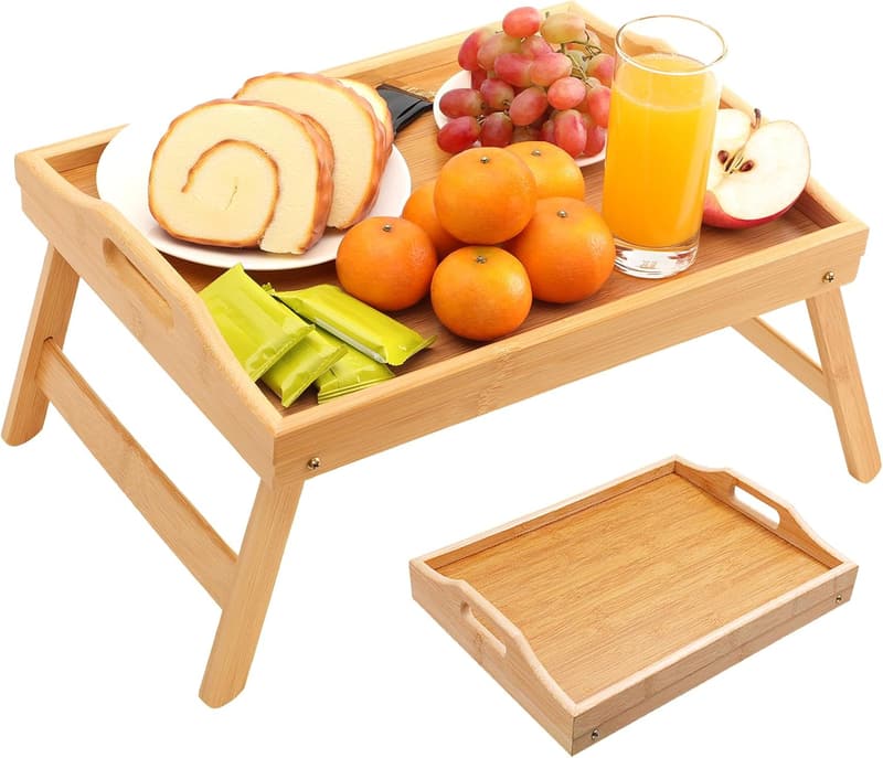 15 Metal Tv Lap Tray With Folding Legs