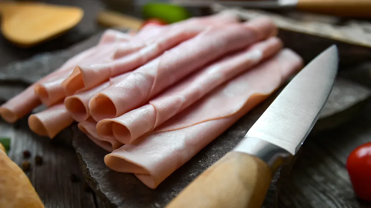 How to tell if ham is cooked without a thermometer