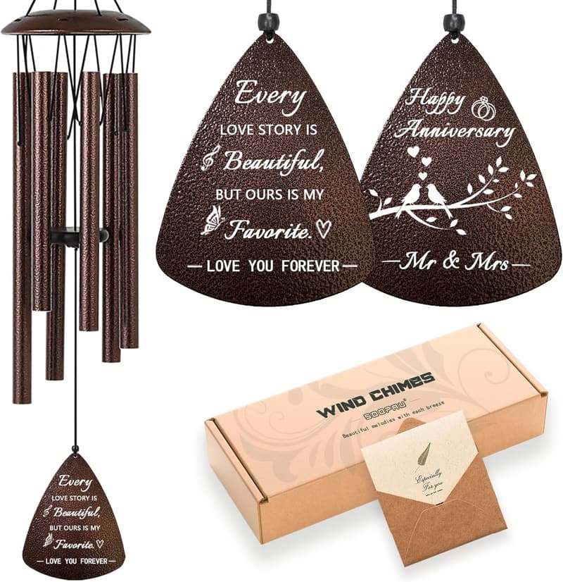 15 Personalized Wind Chimes Anniversary