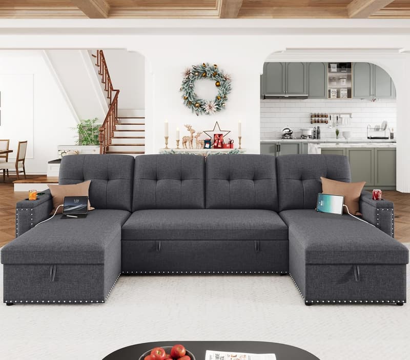 15 Sectional Couch With Led Lights