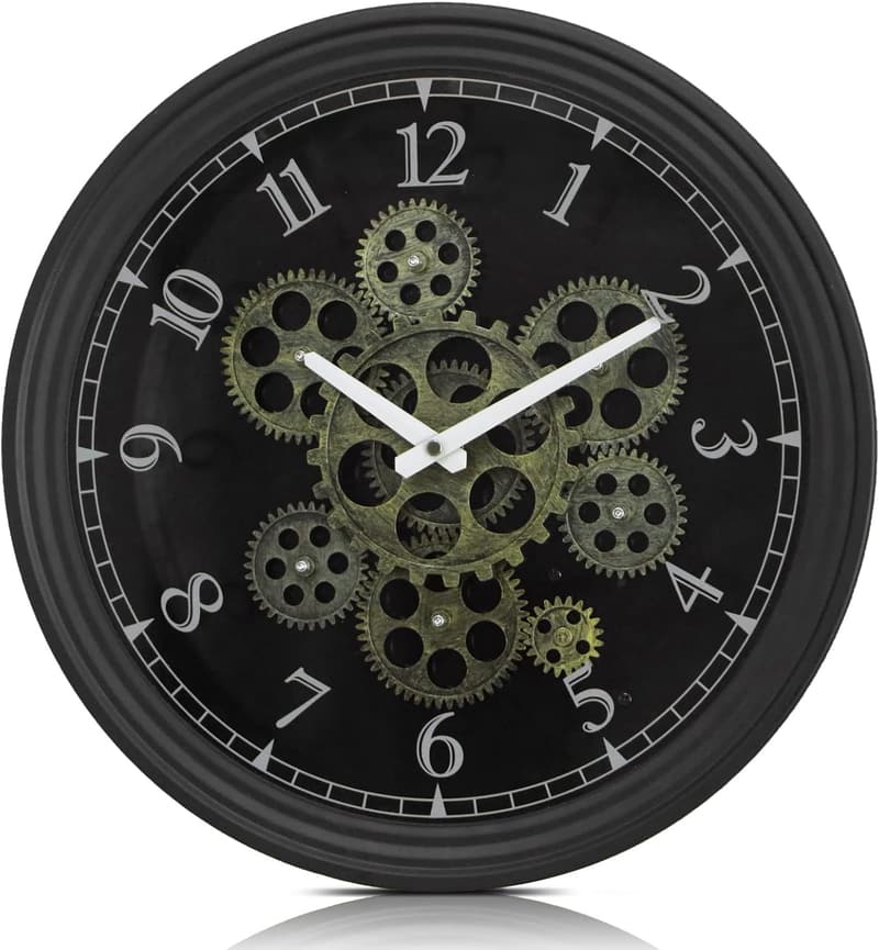 15 Clocks With Visible Moving Parts