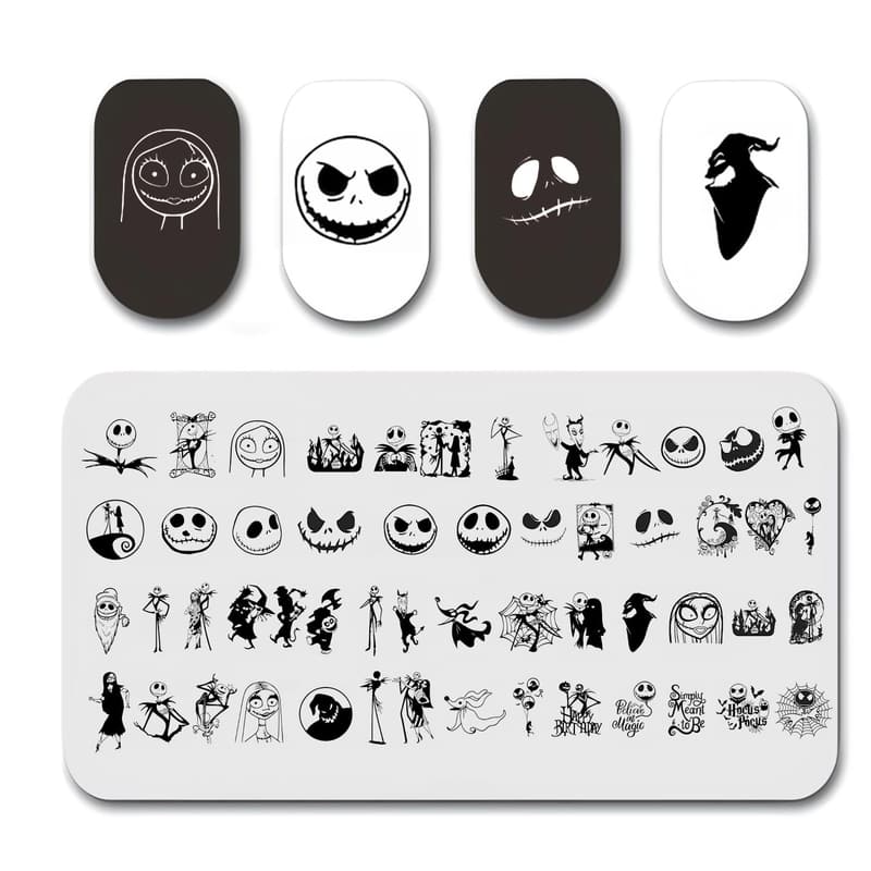 15 Easy Nightmare Before Christmas Nails