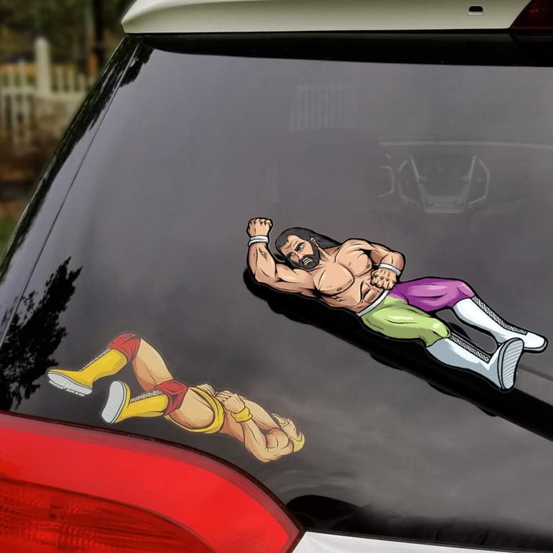 15 Rear Windshield Wiper Decal