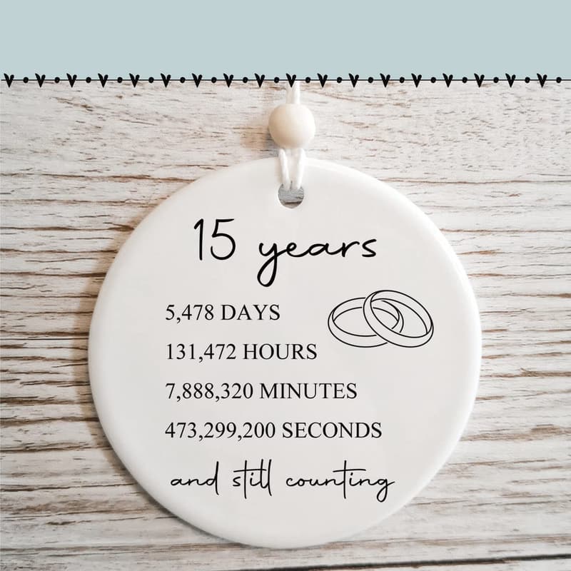 15 Traditional 15 Year Anniversary Gift