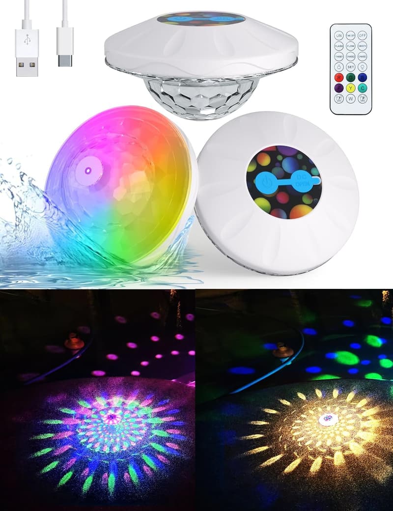 15 Swimming Pool Glow Balls