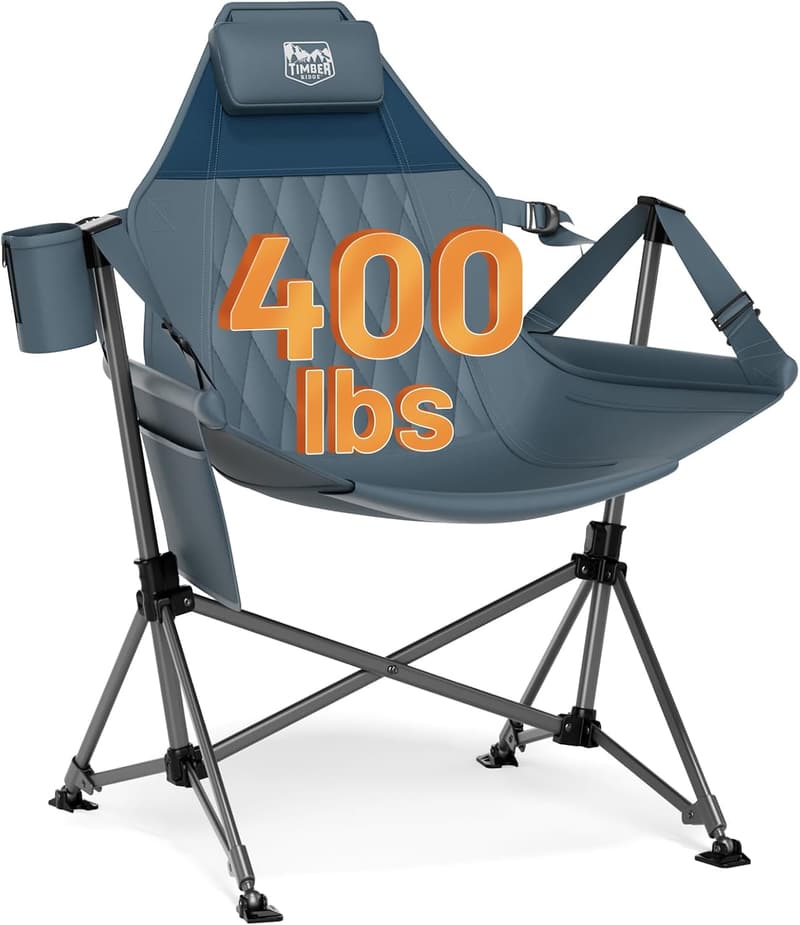 15 Swinging Reclining Camp Chair [We Studied 44]