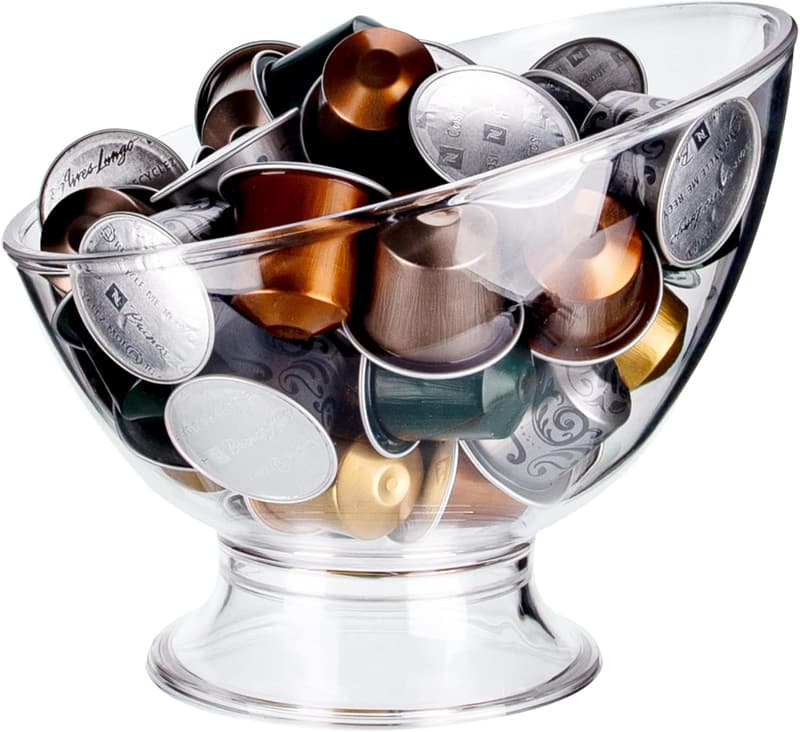15 Glass Bowl For Coffee Pods