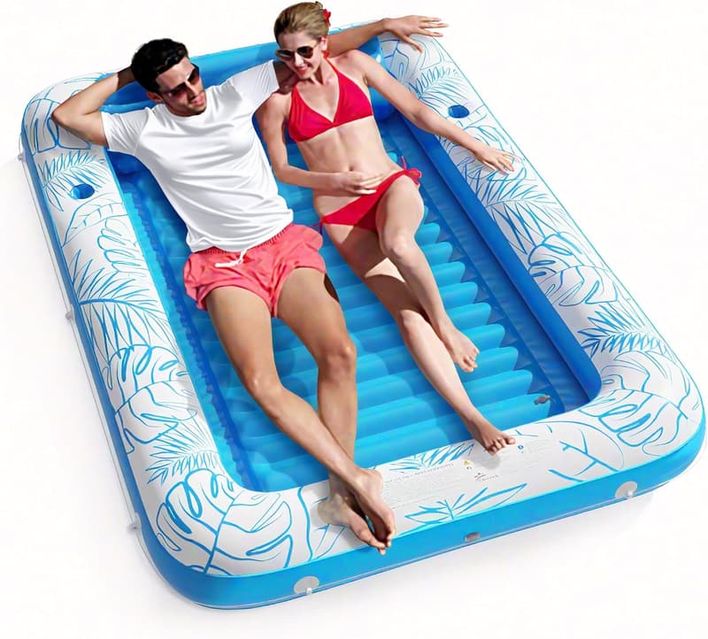 15 Canopy Pool Lounger