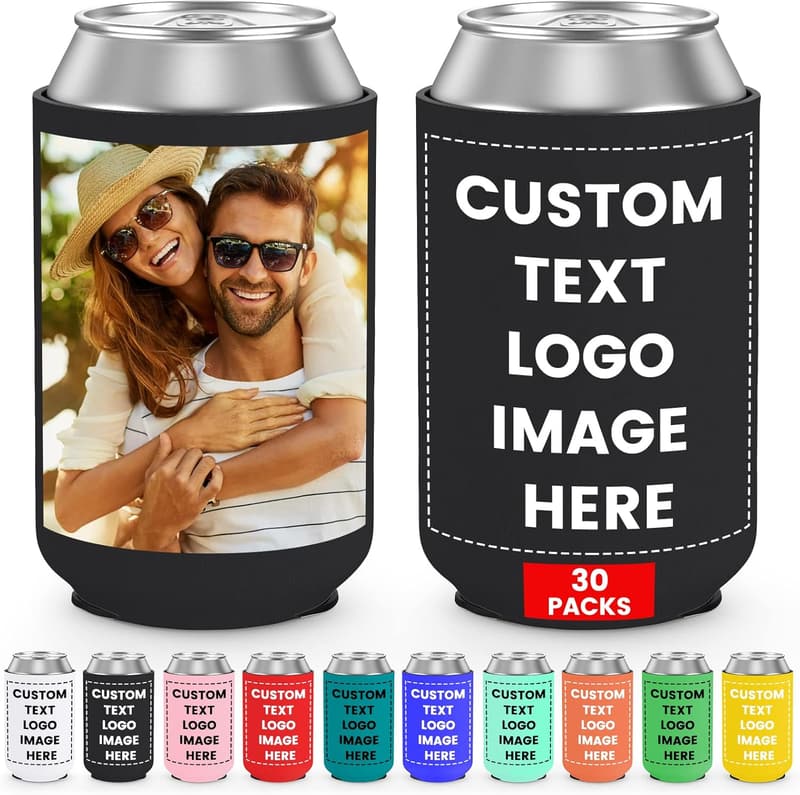 15 Custom Picture Koozies [We Studied 33]