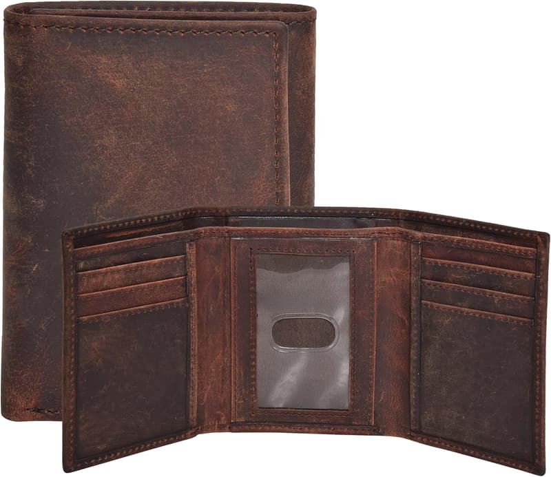 15 Best Men’S Leather Trifold Wallet