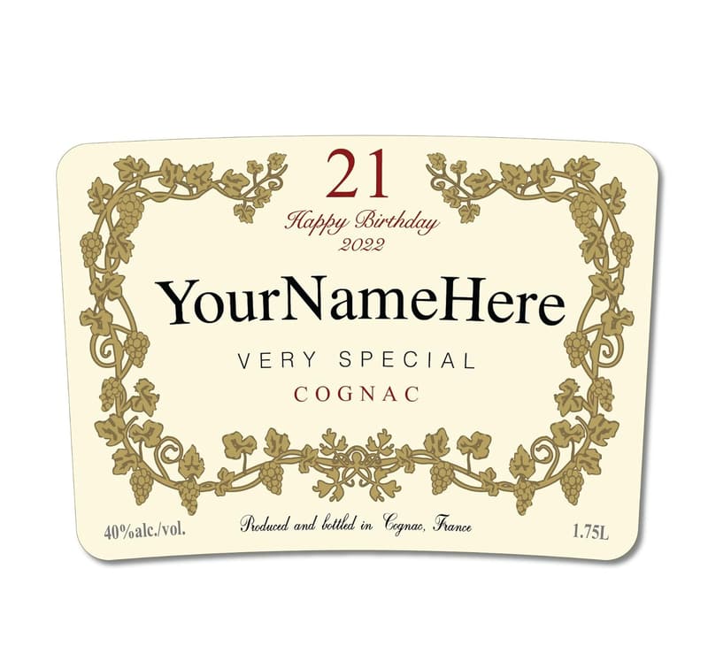 15 Custom Liquor Label