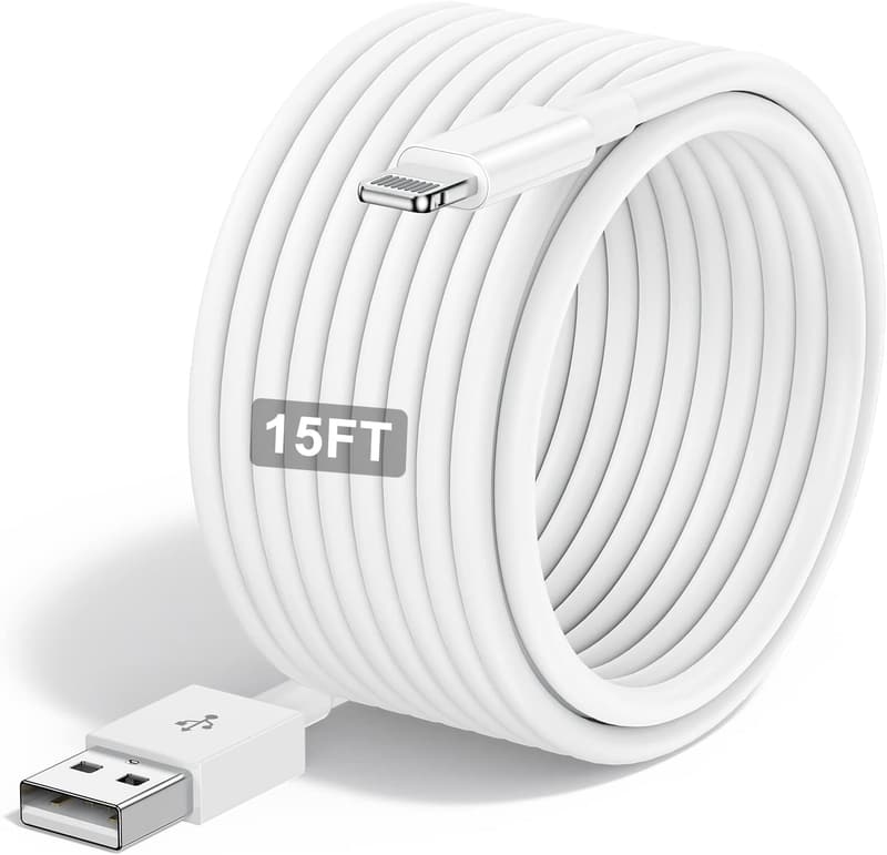 15 Longest Iphone Charging Cord [We Studied 34]