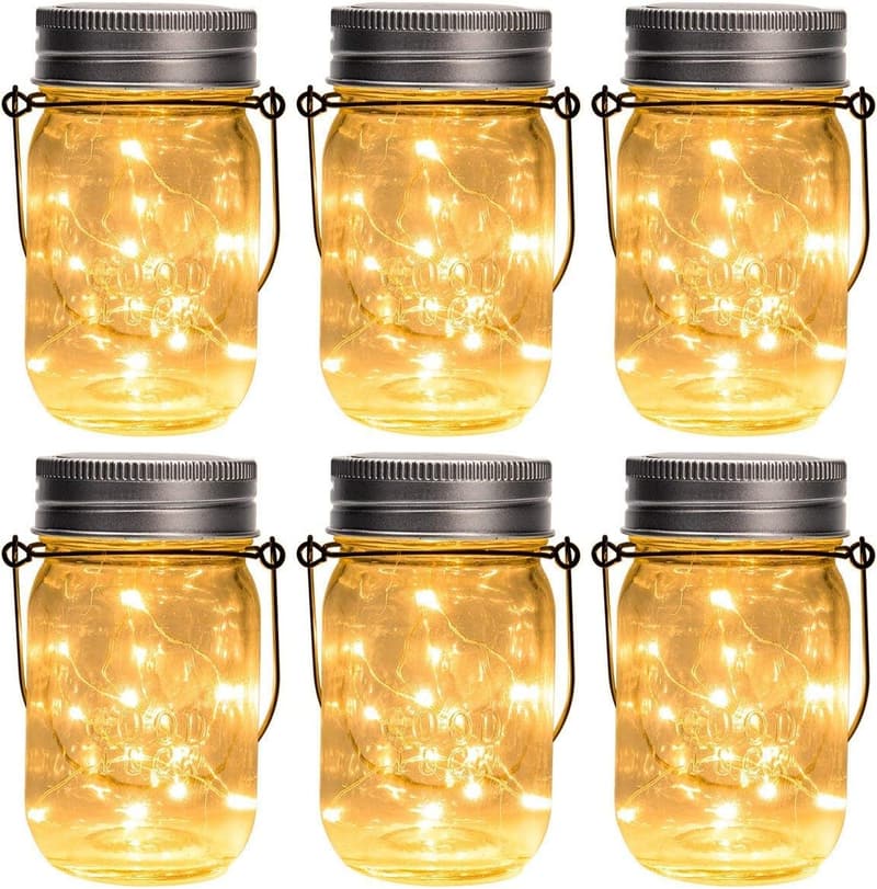 15 Mason Jar String Lights [We Studied 41]