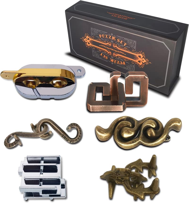 15 Metal Brain Teasers Solutions