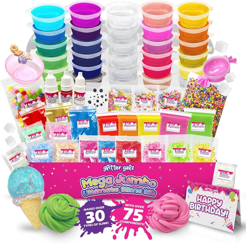 15 National Geographic Mega Slime Kit
