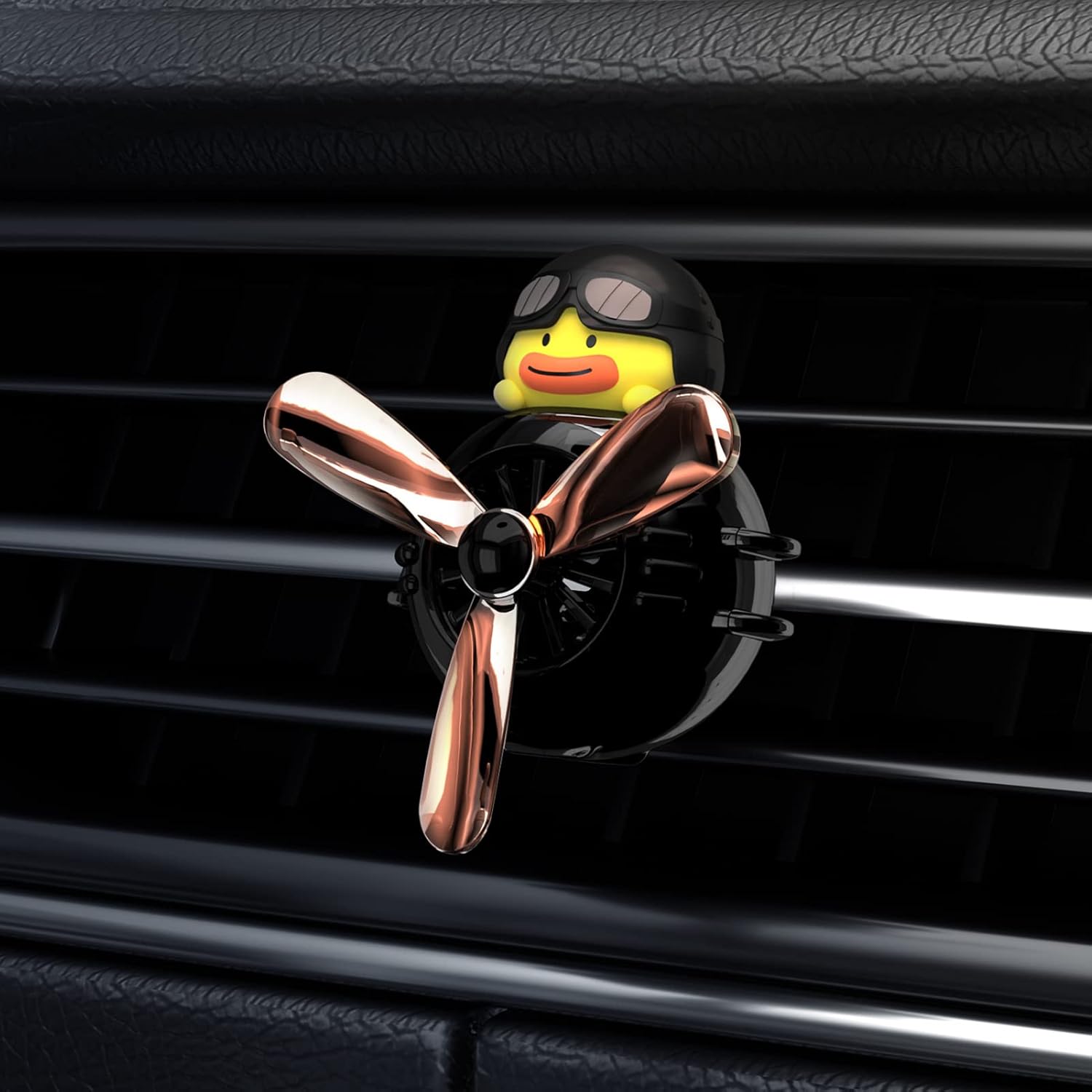 Rotating Propeller Car Air Freshener - Black Warrior Design