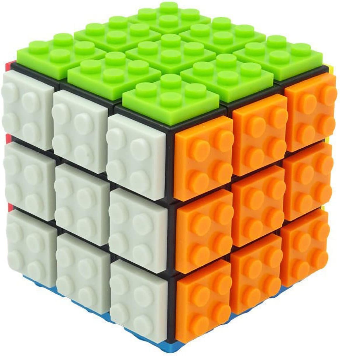 3x3 Speed Cube Puzzle - Smooth Sensory Toy for All Ages