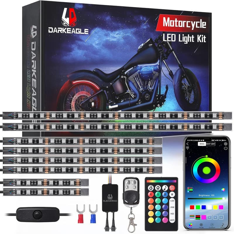 15 Best Motorcycle Led Light Kits [We Studied 35]