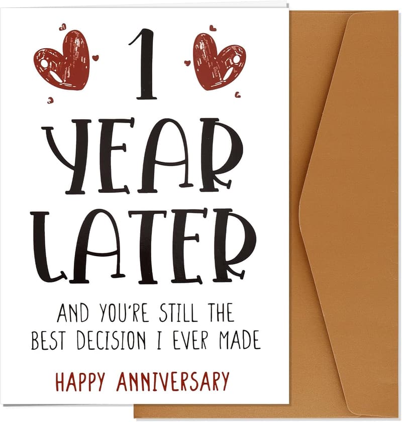 15 One Year Anniversary Gifts Paper