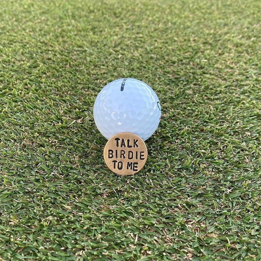 Funny Golf Ball Markers - Humorous Gag Gifts for Golfers (4pcs)