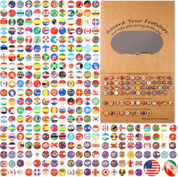 15 National Parks Push Pin