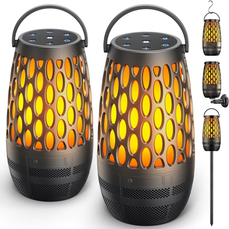 15 Solar PoWered Outdoor Speakers