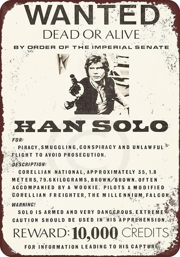 15 Han Solo Carbonite Wall Art