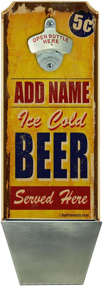 15 Personalized Wall Mounted Bottle Opener