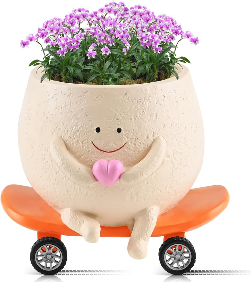 15 Pots With Faces On Them