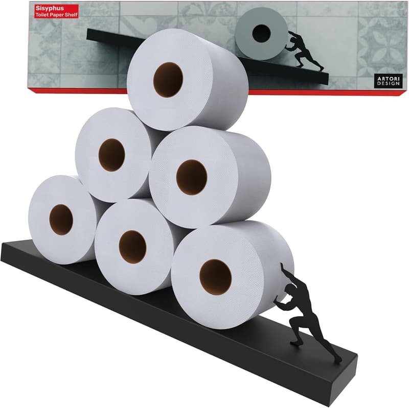 15 Black Sheep Toilet Paper Holder